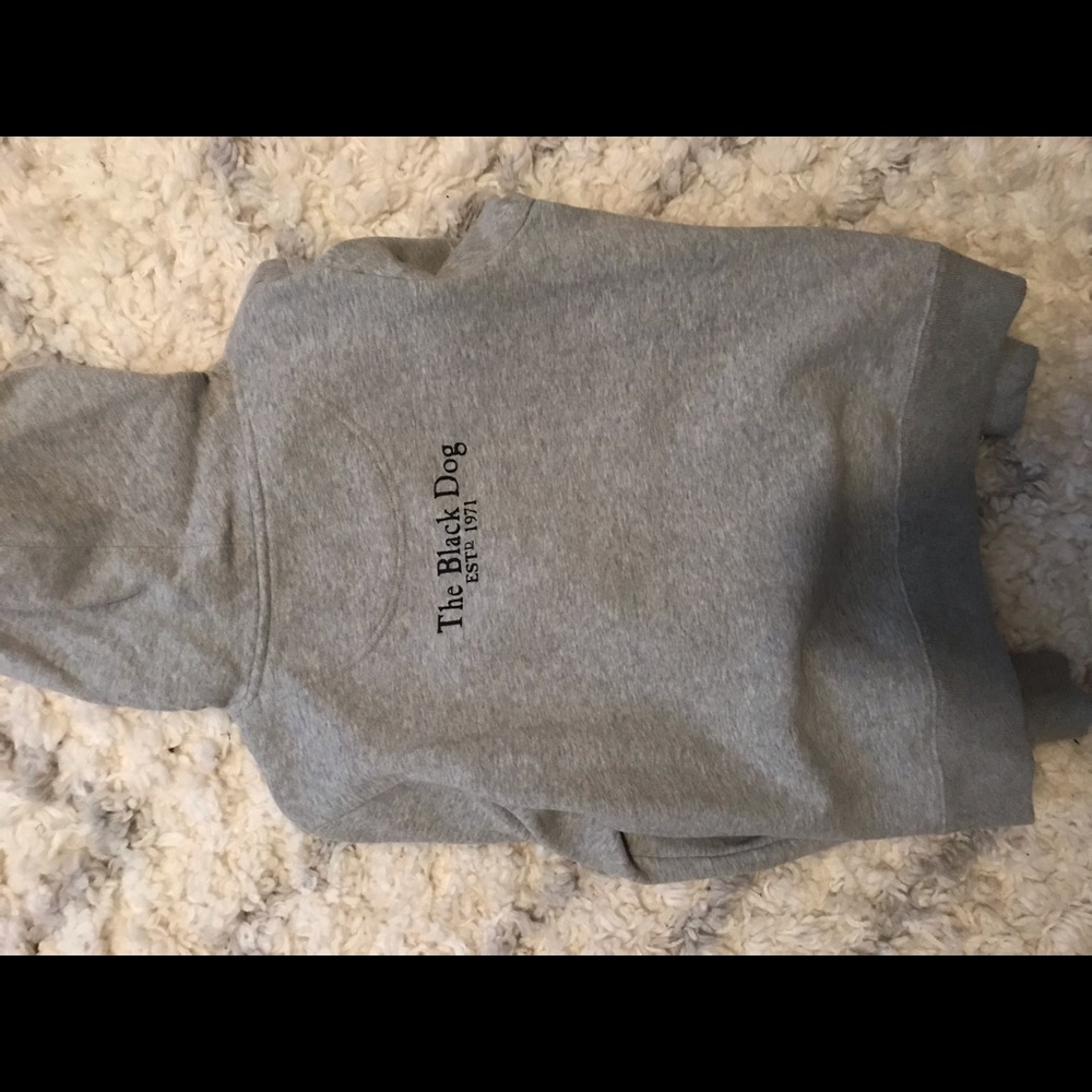 Gray Black Dog hoodie - Picture 2 of 3
